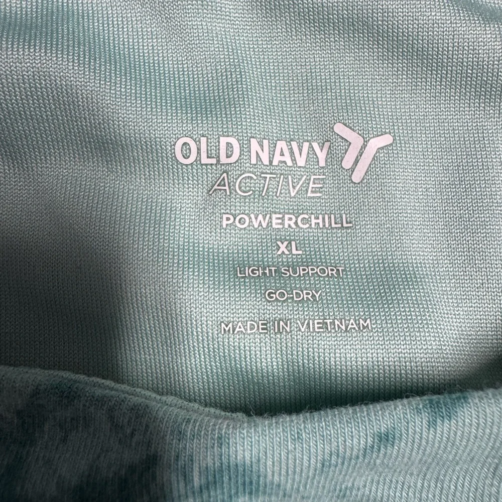 Old Navy Active Teal Tank Top - Picture 2 of 3